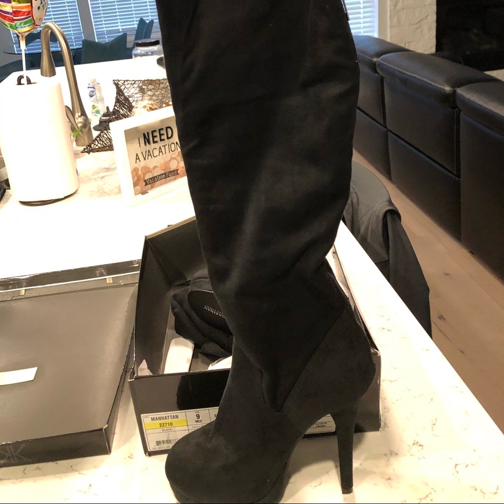 Brand new Kardashian Kollection thigh high boots
